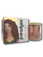 Paradyes Ammonia Free Ginger Copper Semi-Permanent Hair Color Jar 120gm , Ginger Copper