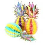 My Party Suppliers Pineapple Paper Decoration Gilding Summer Party Room Decoration