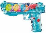 The Flyer's Bay The Flyers Bay Plastic 3D Musical Transparent Gun Toy - 2 to 5 Year