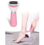 ZURU BUNCH Rechargeable Callus Remover Pedicure Device for Women, Smooth and Soft Feet Pedicure Scrubber Cracked Heels Remover Foot Pain Relief (Pink)