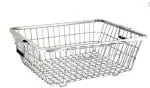 Piplac Stainless Steel Dish Drainer Basket for Kitchen/Dish Drying Rack/Bartan Basket Kitchen Organizer Utensil Basket