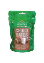 Date Crown Gourmet Choco Dates | Milk Chocolate with Almonds | 100g