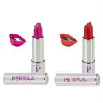 Perpaa Pink, Red Lipstick (Pack Of 2)