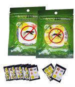LeevMe Anti Mosquito Patches Natural, DEET free (Pack of 60 Patches)