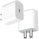 mPix 20W Fast Charger Adapter For iPhone 13 Charger, iPhone 12 iPhone 11 iPhone X, iPhone 8 Series |-New