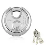 JAMES Stainless Steel Lock 90 mm Shutter, Home, Office Advance Ultra Keys Technology (SS90)