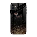 Qrioh I Am The Queen Glass case for Apple iPhone 12 Mini
