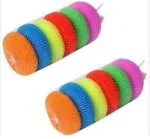 Nylon Juna ,Plastic scrubber (Pack of 9)/ Tamsa Prime plastic scrub/ best quaility Plastic scrub for skin/ juna/ scrubber/ loofah