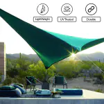 Greenery (10Ft'x10Ft')- Green Shade Net, 75% Sunlight Block For Gardening/Plants/Balcony Portable Green House