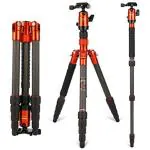 Fotopro X-Go Predator 6Ft Aluminum Professional Built In 2-In-1 Tripod
