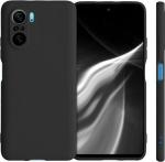 XOVO Back Cover for Mi 11 X (Black, Dual Protection, Silicon, Pack of 1)