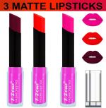 OUR BEAUTY Multicolor Soft And Smooth Touch Velvet Matte Lip Color Combo 70 (Pack Of 3)