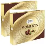 FERRERO ROCHER Moments Truffles Pack of 2(2 x 139.2 g of 24 units)