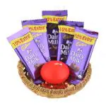 Cadbury Dairy Milk Chocolate |Chocolate Gift for Diwali, Anniversary, Valentine's Day, Birthday, Christmas