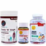 Element One Child Nutrition Health N Height Junior Omega 3 And Junior Multivitamin Gummies Herbal Nutrition Multi-Vitamin Multi-Minerals Protein Supplement For Growing Kids