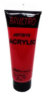Brustro Artists Acrylic 120ml Rose Madder