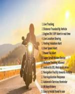 MOTO COP GPS Tracker for Bike + Free SIM card +Free Siren