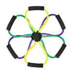 VECTOR X Eight Shape Resistance Band For Workout Men & Women Pack of 3 Resistance Tube