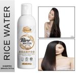 Rabenda Rice Water Shampoo Helps hair grow long lustrous & strong|(200 ml)