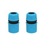 Divine Tree 1/2 Inch Hose Quick Connector Garden Hose Pipe Nozzle Tap Adapter For Quick Hose Pipe Fitting Pack Of 2