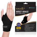MuscleXP DrFitness+ Wrist Brace with Thumb Support For Men & Women, Gym & Workout, Sports Injury & Wrist Pain, Hands & Palms Compression