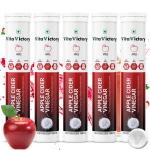Vita Victory Apple Cider Vinegar With Mother 100% Vegan ACV for Weight Loss Vinegar (5 x 20 No)