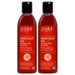 JIVA Pain Calm Oil - For Relief from Joint and Muscular Pain - 120 ml Each - Pack of 2 (Pack of 2)