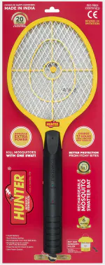 Hunter Yellow Mosquito Rechargeable Swatter Bat