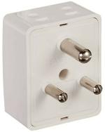 Anchor by Panasonic 6A 3 Pin Plug Deluxe Multi 240V (White, Pack of 6)