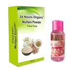 24 Hours Organic Face Pack Multani Mitti Powder (100 g)