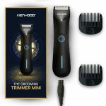 Menhood Grooming Trimmer Mini|Body Private Part Shaving Trimmer for Men|Rechargeable|Cordless|Waterproof|LED Torch|Upto 90 Min Run-Time|Skin Protective|Travel Friendly|,Battery Powered