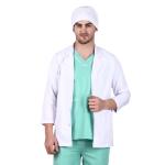 Epicure wears Uniforms Unisex Men Women Full Sleeve PolyCotton Lab Coat Best Apron for Female Nurses Students and Lab Technicians