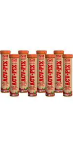 ACV-PIX APPLE CIDER VINEGAR EFFERVESCENT TABLET WITH MOTHER,VIT B6 & B12 (8 x 15 Tablets)