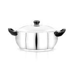 Pigeon Silver Stainless Steel Belly Milk Boiler, 3 Ltr