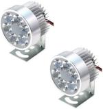 Cadeau Plastic Fog Lamp For Royal Enfield, Hero, Tvs (Pack Of 2)