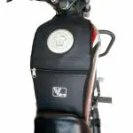 VORIYO Bike Petrol Tank Cover Bag Motorcycle Riding Multiple Utility Bike Tank Bag Waterproof Artificial Leather Material (Black)