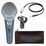 AXILENT PRO Dynamic Mic Cardioid Vocal Multi-Purpose Microphones with XLR-1/4