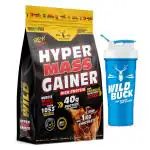Wild Buck Hyper Mass Gainer with Shaker, 1 kg