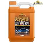 KYARA DREAMS Car Wash Shampoo, Remove Tough Dirt Car Washing Liquid (5L-Orange)