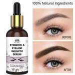 Intimify Eyebrow & Eyelash Serum Thickens Eye Brow & Eye Lash, Smooth, Shiny Hair