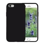 LIRAMARK Liquid Silicone Soft Back Cover Case for Apple iPhone 6 Plus / 6S Plus (Black)