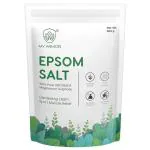 MY ARMOR Epsom Bath Salt, Pure USP Grade Salt , Relieves Muscle Aches and Pain , good for Gardening, White, Unflavored, FREE SCOOP, 900g