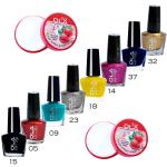 OLA Tina Multicolor 6ml X 8 Pieces Nail Polish Set with 2 Nail Remover