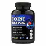 Adorreal Joint Restore Glucosamine Chondroitin & MSM, curcumin, Boswellia,Rosehip Extract for Cartilage Support Extra Strength | 60 Capsules