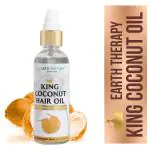 EARTH THERAPY King Coconut Oil 100ml| All Purpose Hair and Skin Care For Men & Women