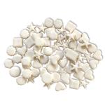 STEEN MOSAIC Ceramic 15mm Mixed Shape White