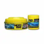 Motomax Mini Car and Bike Cleaning Kit - Cream Polish 230 g, 2k Rubbing Compound 200 g