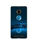 Casotec Moon At Night Design 3D Printed Hard Back Case Cover for Micromax YU Yuphoria