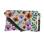 Benicia Poly Cotton Premium Sling Bag | Poly Canvas Sling Bag for Women with Adjustable strap | Waterproof Inner Lining