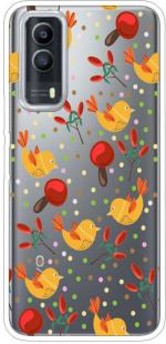 BeauCase Vivo T1X 5G Multicolor Silicon Grip Case Back Cover